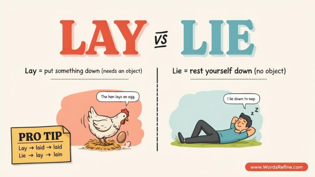 Lay vs Lie What’s the Difference?