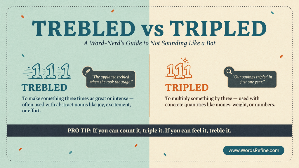 What Does Tripled Mean?