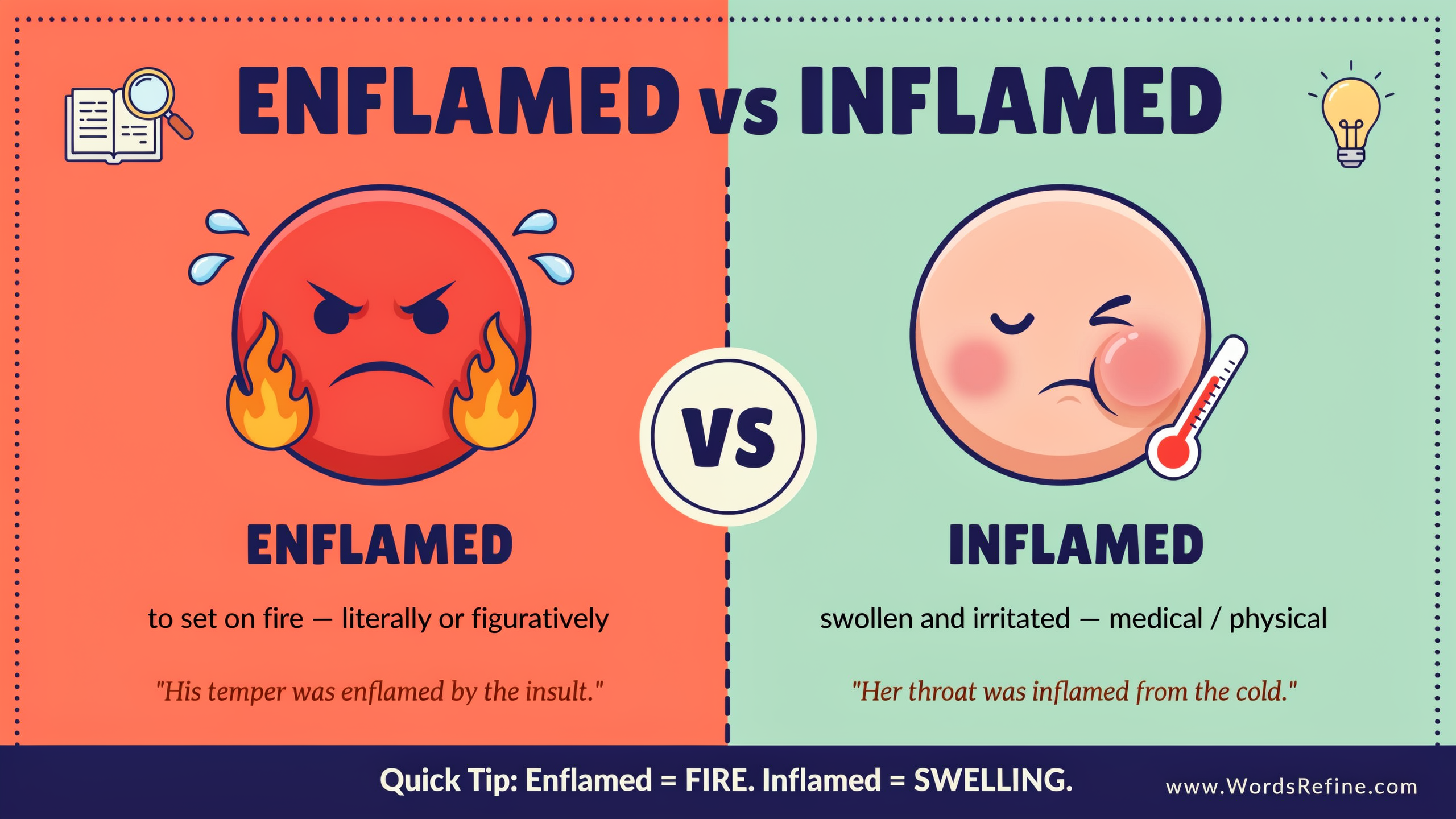 Inflamed Can Also Describe Emotions