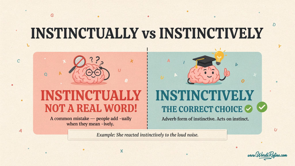 Instinctive vs Instinctual Are They Synonyms?