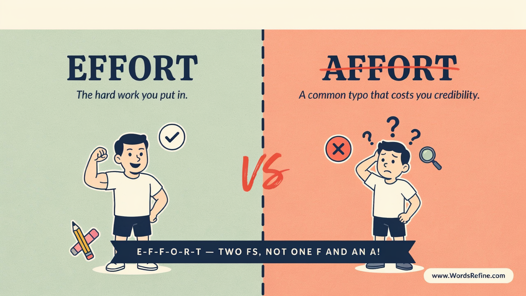 Is Affort a Word?