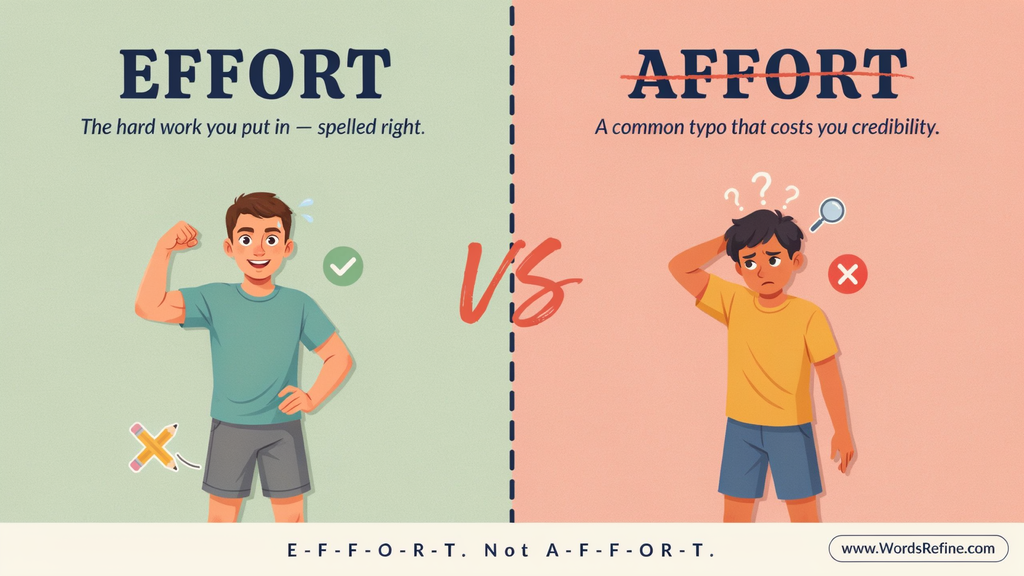 Why Do People Write Affort?