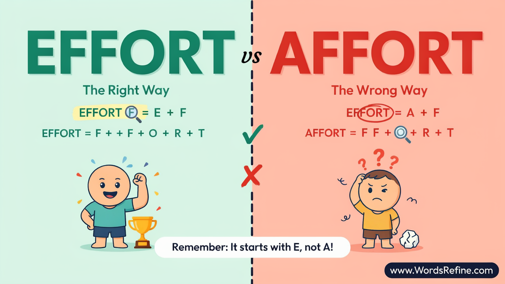 What Does Put Effort Mean?