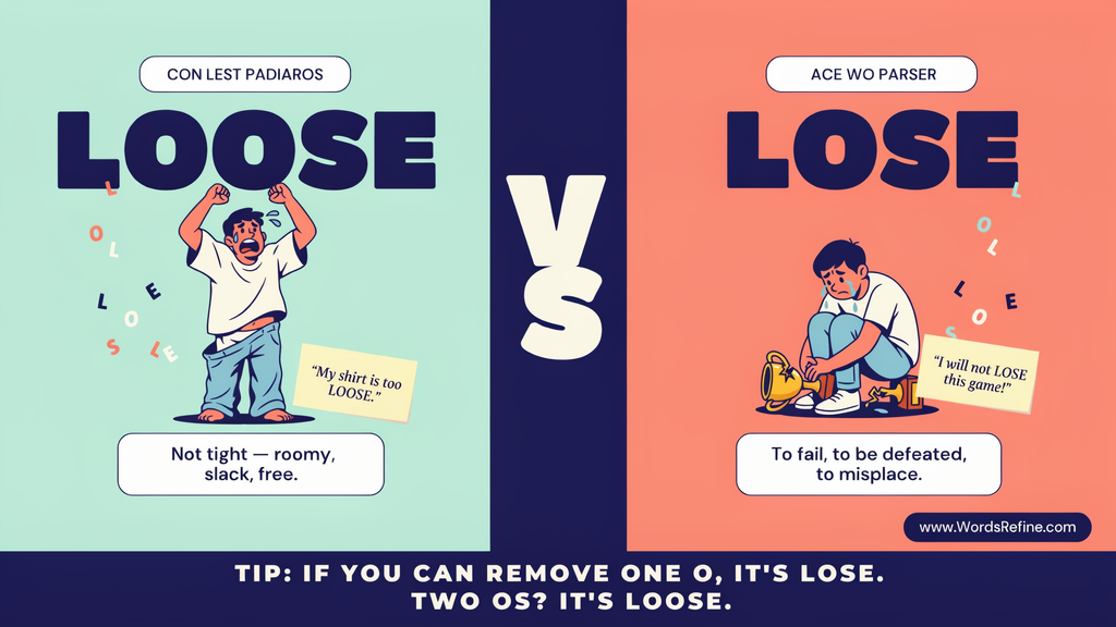 Loose vs Lose Pronunciation