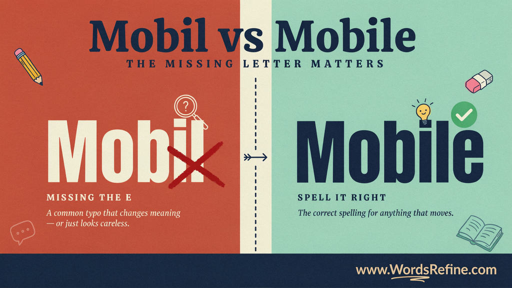 Mobil vs Mobile Oil?