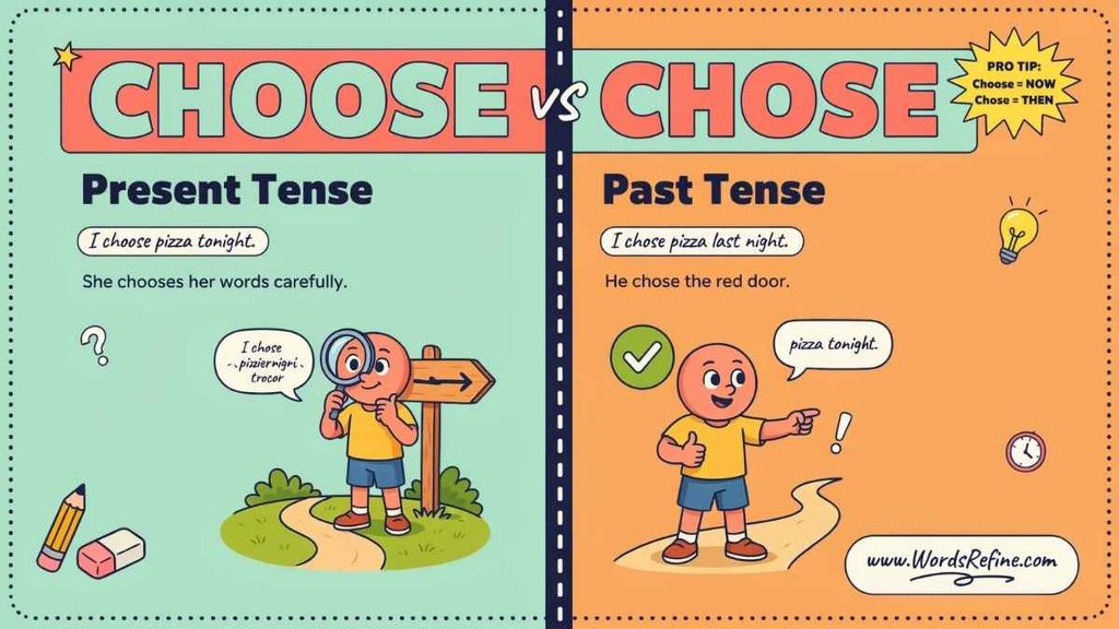 Choose vs Chose The Main Difference