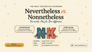Nevertheless vs Nonetheless Meaning and Usage?
