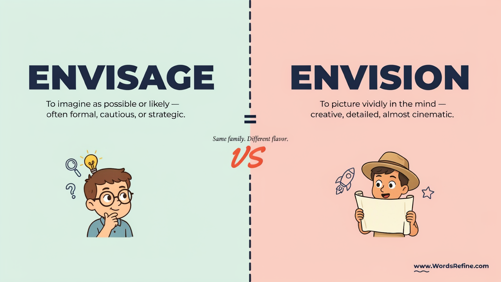 Envisage vs Envision Key Differences at a Glance