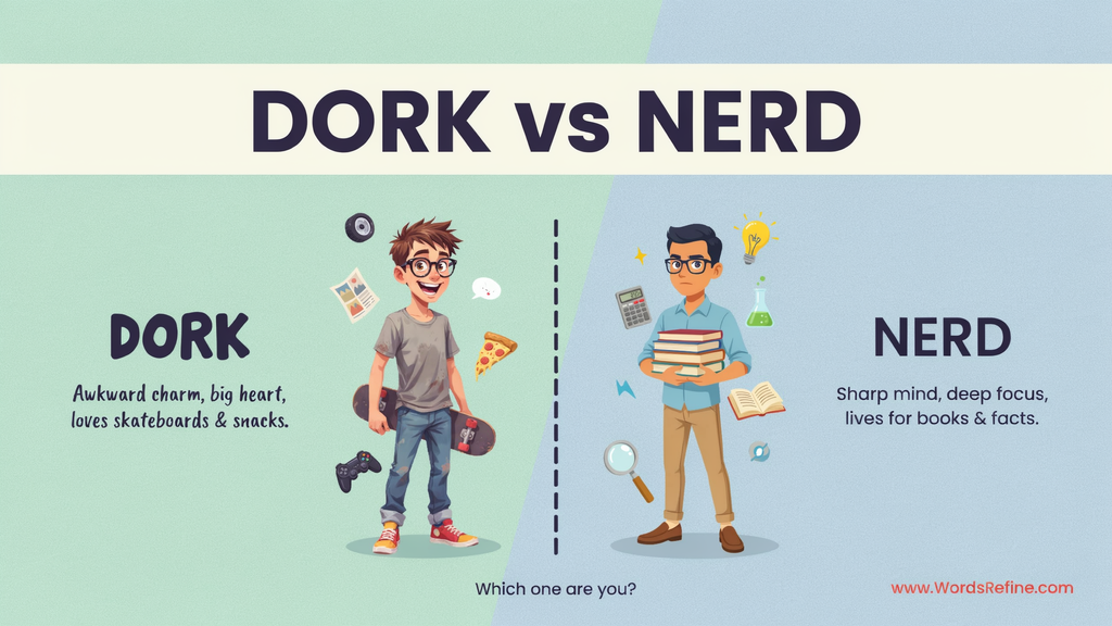 Dork vs Nerd Understanding the Main Differences