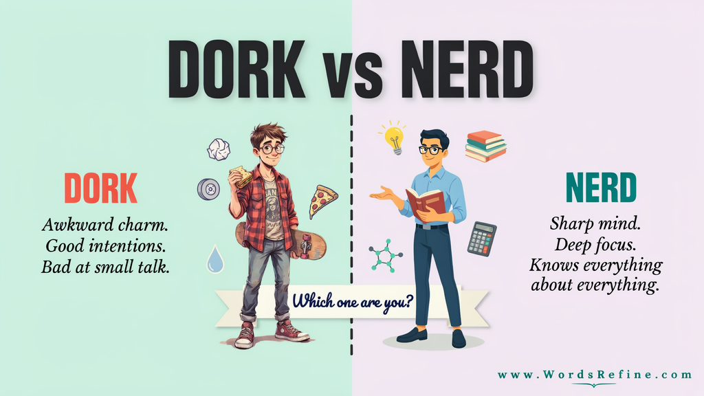 Why People Confuse Dork vs Nerd