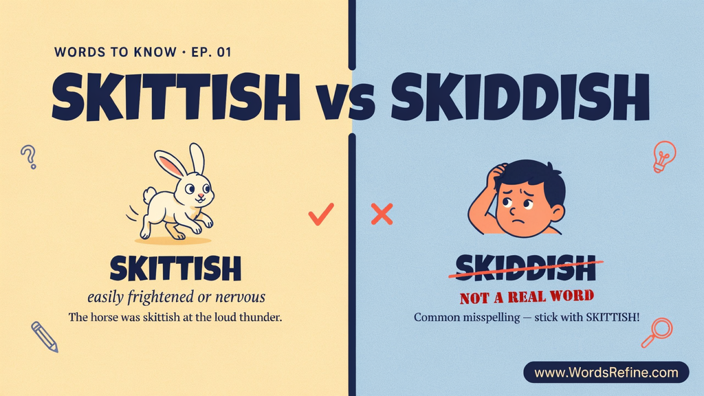 Skittish Meaning When Describing Animals