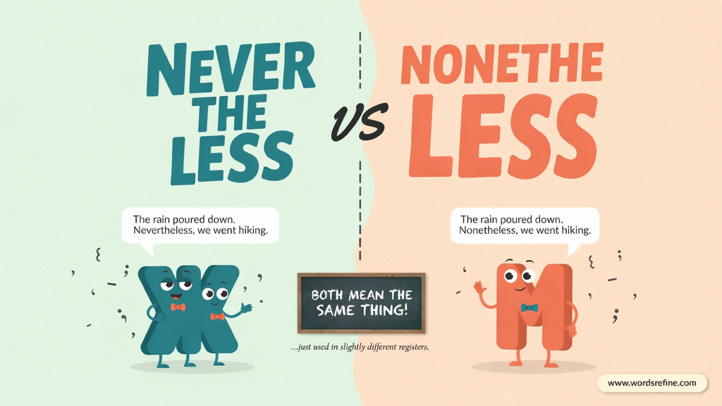 How Nonetheless Works in a Sentence