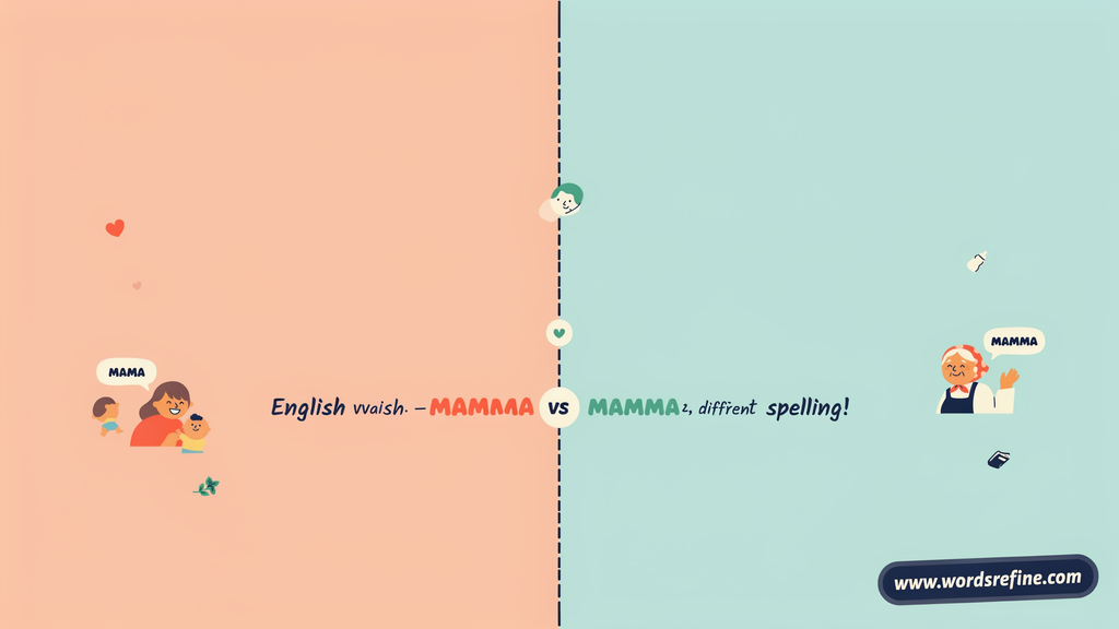 Mama as an Informal Word for Mother