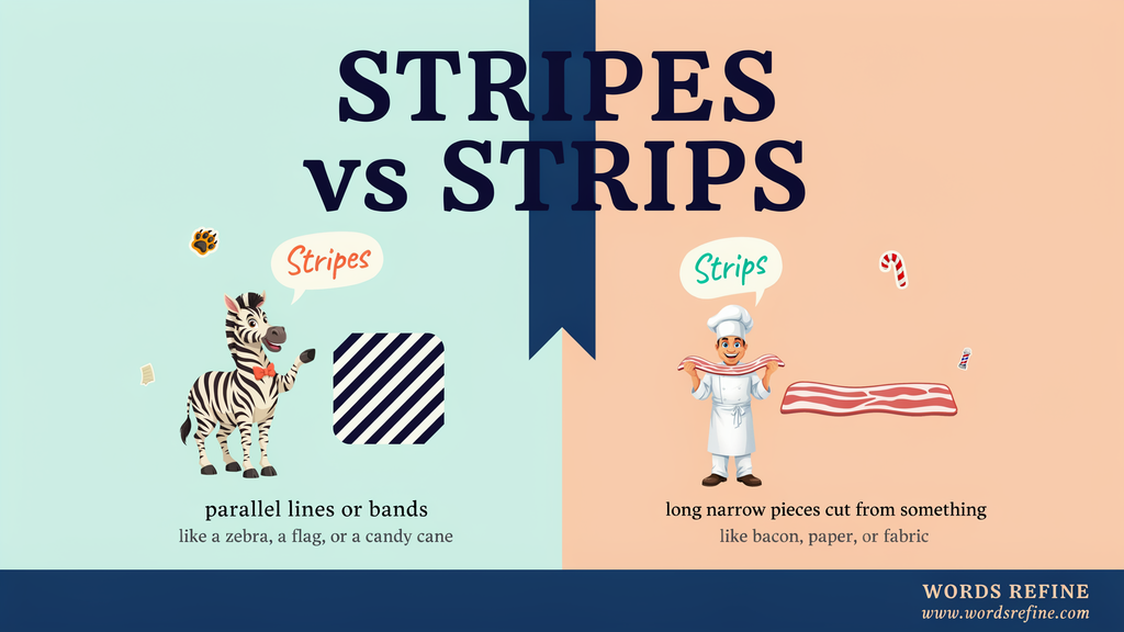 Why People Confuse Strips vs Stripes